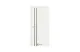 Межкомнатная дверь Ways W9 White черное стекло 7 ДВЕРЕЙ