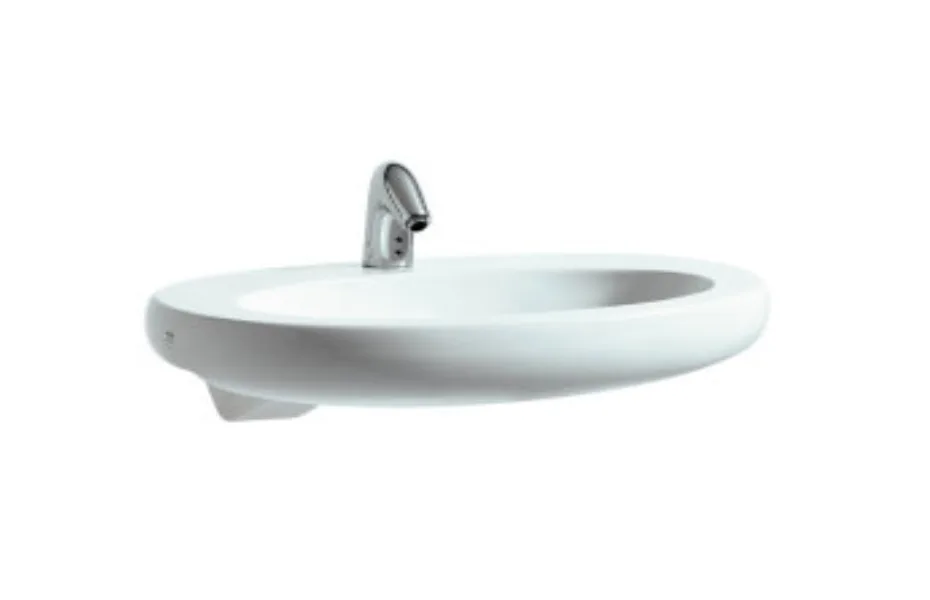Раковина полувстраиваемая Laufen IL Bagno Alessi 75x50 8.1397.2.400.104.1 АКВАМЕТРИЯ