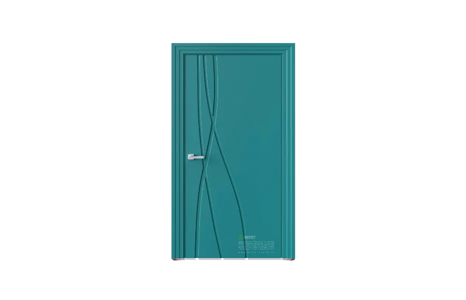 Межкомнатная дверь Perfect P17 RAL5021 7 ДВЕРЕЙ