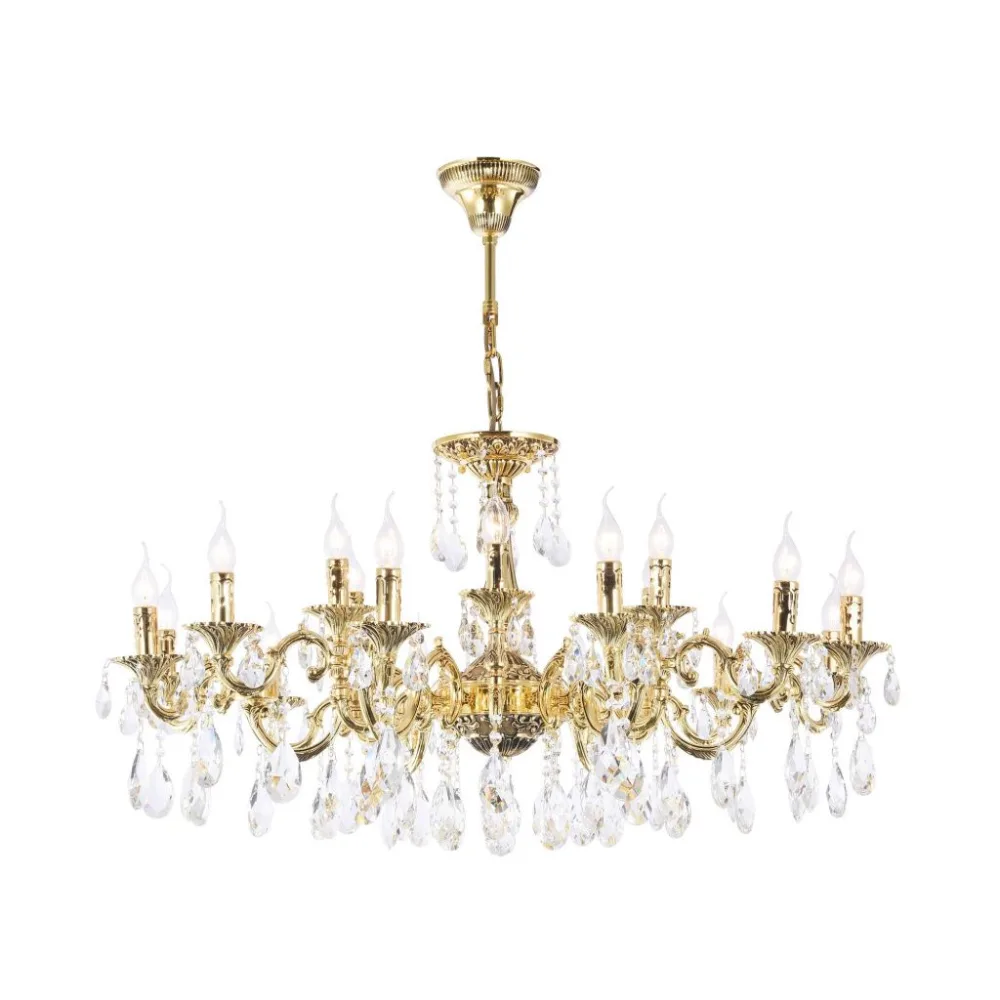 Хрустальная люстра Maytoni Monica DIA883-PL-18-G MAYTONI