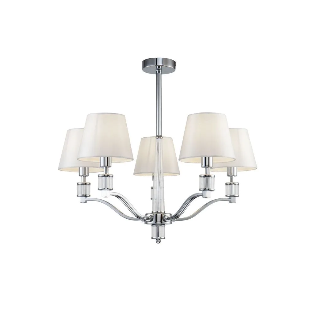 Люстра на штанге Freya Clarissa FR5020PL-05CH MAYTONI