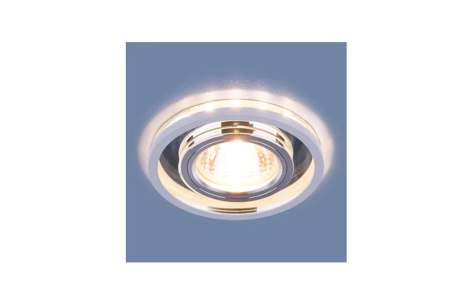 ВСТРАИВАЕМЫЙ СВЕТИЛЬНИК ELEKTROSTANDARD 7021 MR16 SL/WH ЗЕРКАЛЬНЫЙ/БЕЛЫЙ 4690389099342 MNOGOROZETOK - МНОГОРОЗЕТОК