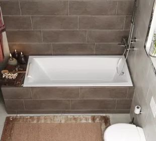 Акриловая ванна Marka One AELITA 165x75 Slim ООО ФИРМА САНТЕХНИКА