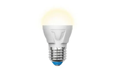 ЛАМПА СВЕТОДИОДНАЯ UNIEL E27 7W 3000K МАТОВАЯ LED-G45 7W/WW/E27/FR PLP01WH UL-00002420 МОСПЛИТКА