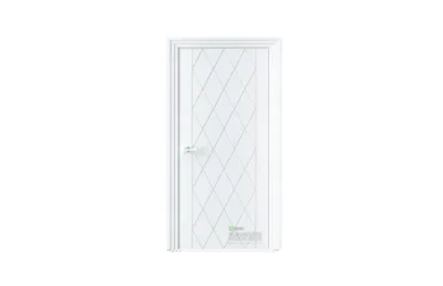 Межкомнатная дверь Perfect P6 RAL9003 7 ДВЕРЕЙ