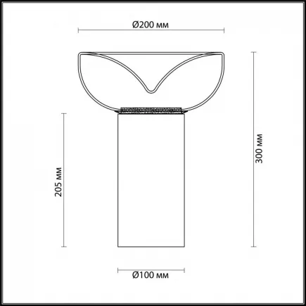НАСТОЛЬНАЯ ЛАМПА ODEON LIGHT KALEO 4720/7TL MNOGOROZETOK - МНОГОРОЗЕТОК