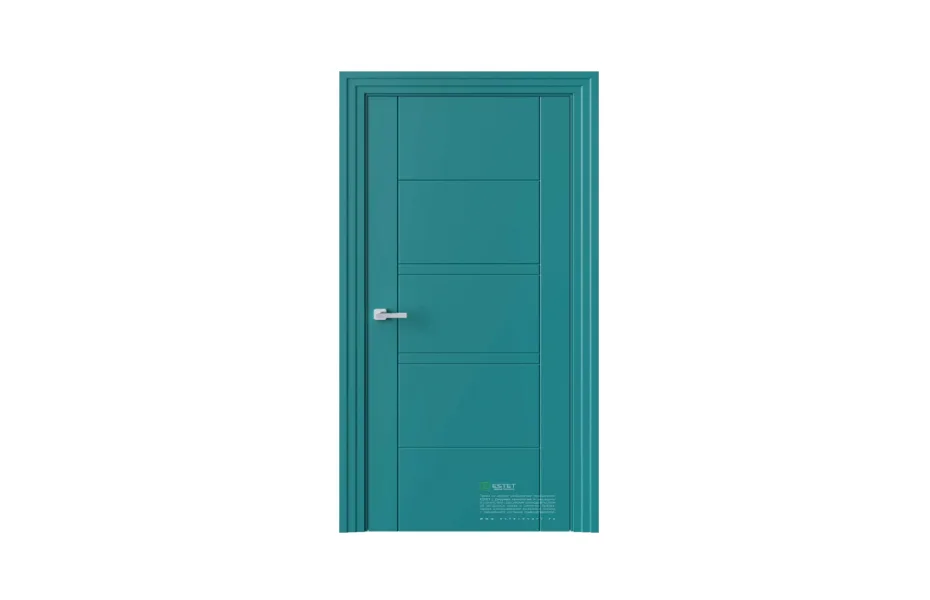 Межкомнатная дверь Perfect P10 RAL5021 7 ДВЕРЕЙ