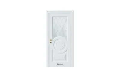 Deloress DL11 RAL9003 стекло 2 7 ДВЕРЕЙ