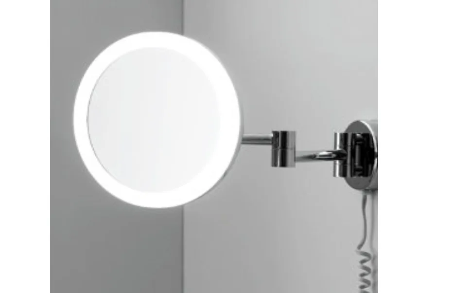 K-1004 Зеркало с LED-подсветкой, 3-х кратным увеличением АКВАМЕТРИЯ