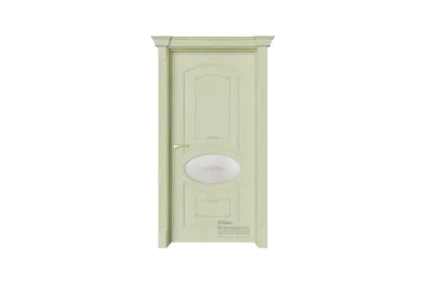 Межкомнатная дверь Provence Эври 2 Ажур Олива золотая со стеклом 7 ДВЕРЕЙ