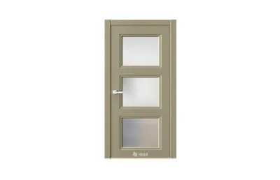 Neo Classic N6 Бежевый RAL1035 стекло 7 ДВЕРЕЙ