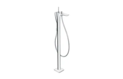 Смеситель для ванны напольный Hansgrohe PuraVida хром 15473000 АКВАМЕТРИЯ