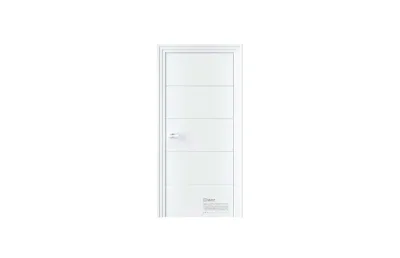 Межкомнатная дверь Perfect P2 RAL9003 7 ДВЕРЕЙ
