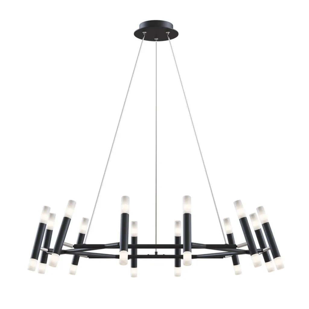 Подвесная люстра Maytoni Technical Vigo MOD031PL-24B MAYTONI