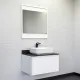 Тумба с раковиной Comforty Марсель 75 00-00012270 подвесная Белая САНТЕХСИЛА