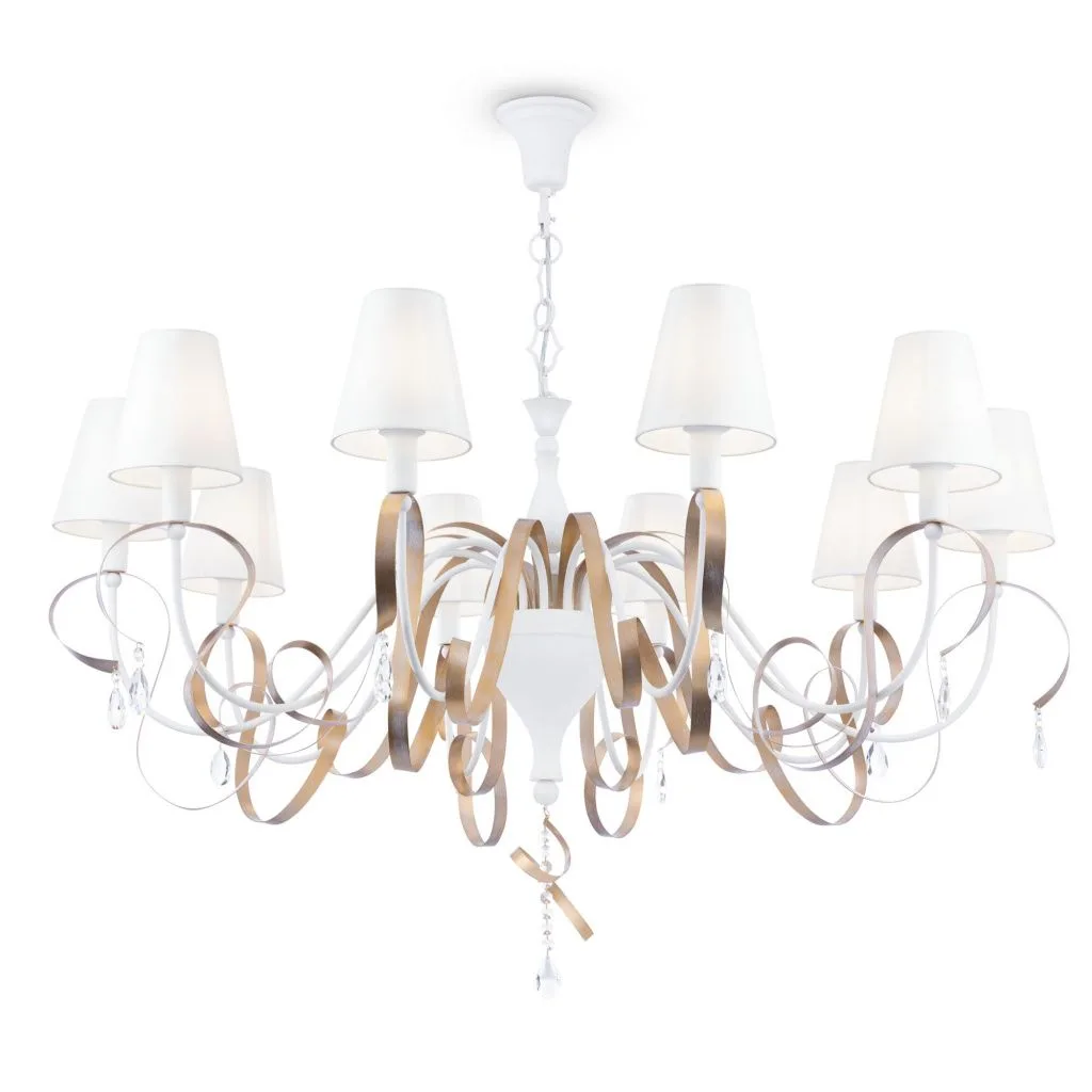 Подвесная люстра Maytoni Intreccio ARM010-10-W MAYTONI