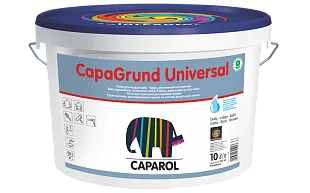 Грунтовка для наружных и внутренних работ Caparol CapaGrund Universal, 10 л КАПАРОЛ ЦЕНТР САМАРА