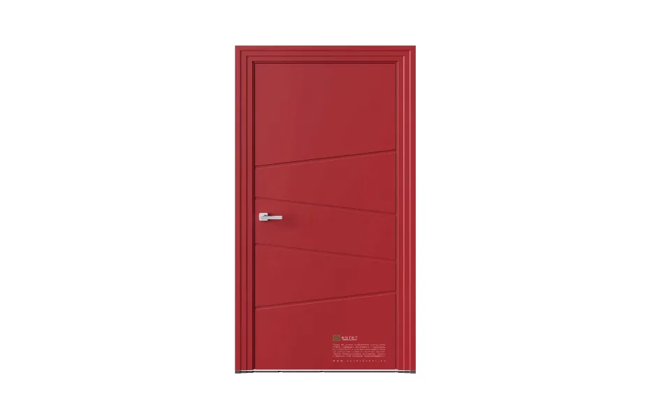 Межкомнатная дверь Perfect P16 RAL3002 7 ДВЕРЕЙ