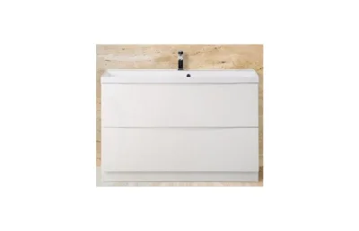 Тумба с раковиной напольная BelBagno Marino 90 Bianco Lucido МОСПЛИТКА