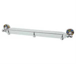 WasserKRAFT Diemel K-2244 Полка стеклянная с бортиком АТЕЛЬЕ ВАННОЙ КОМНАТЫ. САМАРА