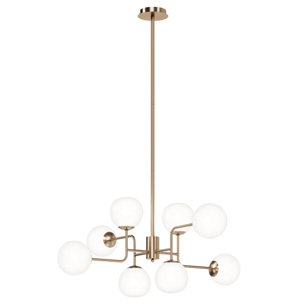 Люстра на штанге Maytoni Erich MOD221-PL-08-G MAYTONI