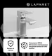 Смеситель для раковины LAPARET GEO N3014902LPT LAPARET