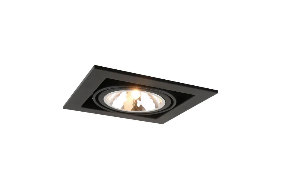 ВСТРАИВАЕМЫЙ СВЕТИЛЬНИК ARTE LAMP CARDANI SEMPLICE A5949PL-1BK MNOGOROZETOK - МНОГОРОЗЕТОК