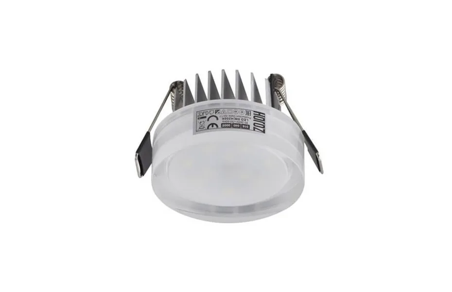 ВСТРАИВАЕМЫЙ СВЕТОДИОДНЫЙ СВЕТИЛЬНИК HOROZ VALERIA 5W 4200К 016-040-0005 MNOGOROZETOK - МНОГОРОЗЕТОК