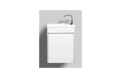 BELBAGNO Pietra Mini База под раковину подвесная с одной дверкой, открывание налево АТЕЛЬЕ ВАННОЙ КОМНАТЫ