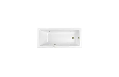 Акриловая ванна 160х70 см Whitecross Wave Soft 0101.160070.100.SOFT.BR с гидромассажем МОСПЛИТКА
