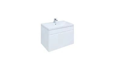 Комплект мебели для ванны Aquanet Палермо 80 см 253587, белый МОСПЛИТКА