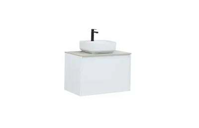 Комплект мебели для ванной Aquanet Nova Lite 75 см 242275, 1 ящик, белый МОСПЛИТКА