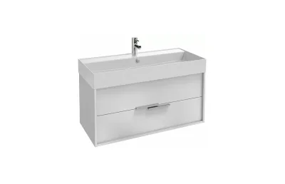 Тумба с раковиной Jacob Delafon Vivienne 100 см EB1508-N18-N18 белый МОСПЛИТКА