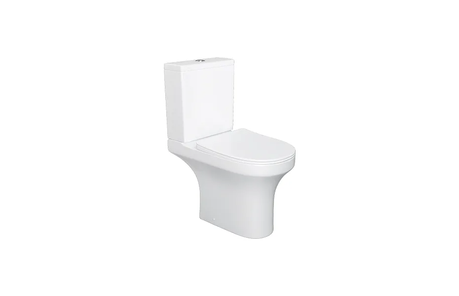 Унитаз-компакт Damixa Sirius DX86C8600SC с сиденьем микролифт, белый МОСПЛИТКА