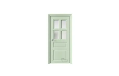 Межкомнатная дверь Novella N17 RAL6019 стекло 7 ДВЕРЕЙ