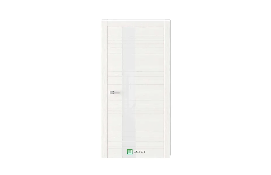 Межкомнатная дверь Ways W1 White стекло 7 ДВЕРЕЙ