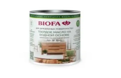 5045 BIOFA ТВЕРДОЕ МАСЛО НА ВОДНОЙ ОСНОВЕ ДЛЯ ДЕРЕВА ШЕЛКОВИСТО-МАТОВОЕ БИОФА – САМАРА