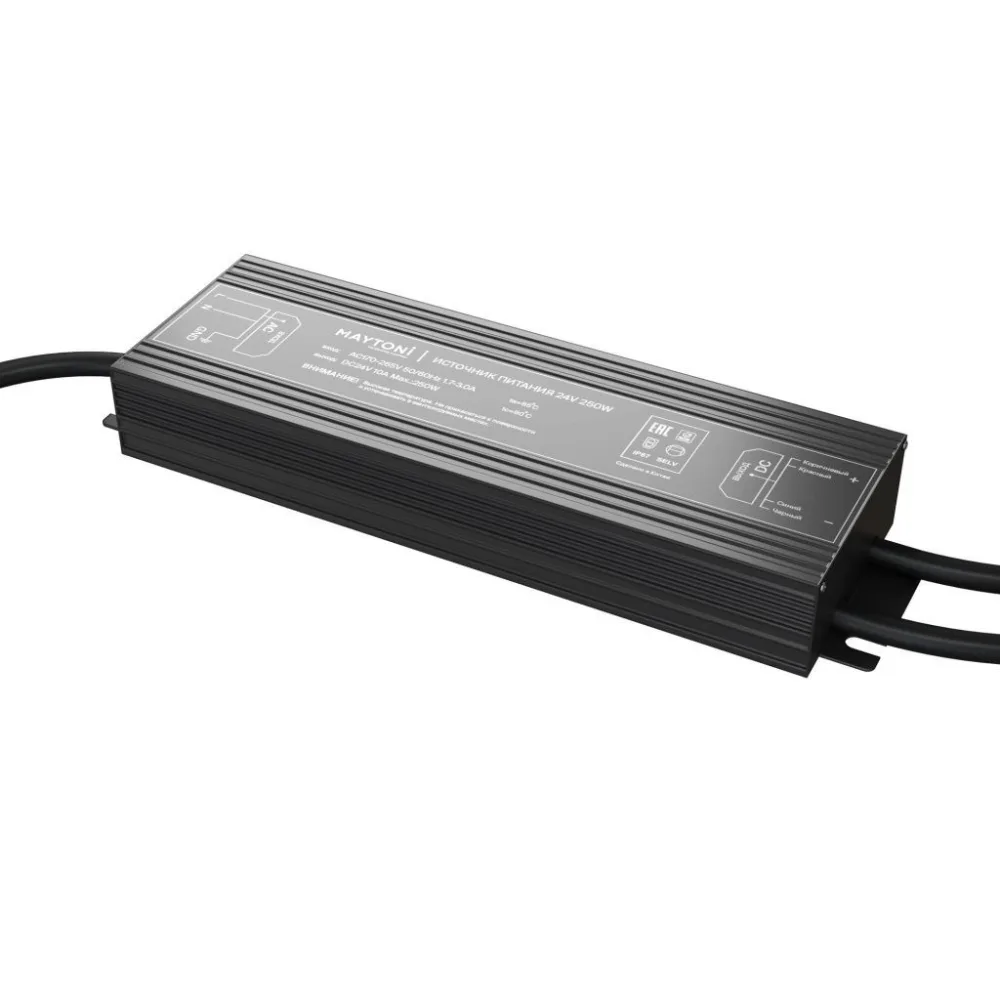 Блок питания для светодиодной ленты 150Вт 24V IP67 Maytoni 020215 MAYTONI