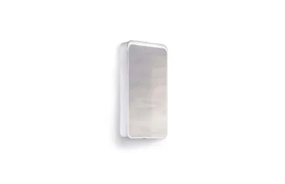 Зеркало-шкаф RAVAL Pure 46 Белый с подсветкой универсальный АТЕЛЬЕ ВАННОЙ КОМНАТЫ. САМАРА