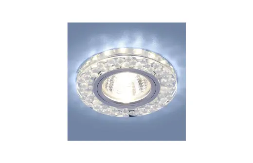 ВСТРАИВАЕМЫЙ СВЕТИЛЬНИК ELEKTROSTANDARD 2194 MR16 SL/WH ЗЕРКАЛЬНЫЙ/БЕЛЫЙ 4690389099298 MNOGOROZETOK - МНОГОРОЗЕТОК