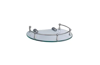 WasserKRAFT K-566 Полка стеклянная АТЕЛЬЕ ВАННОЙ КОМНАТЫ. САМАРА
