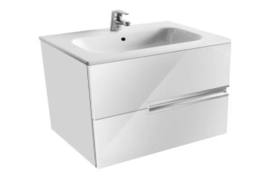 Тумба под раковину Roca Victoria Nord Ice Edition 59x55 ZRU9302730 АКВАМЕТРИЯ