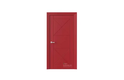 Межкомнатная дверь Perfect P4 RAL3002 7 ДВЕРЕЙ