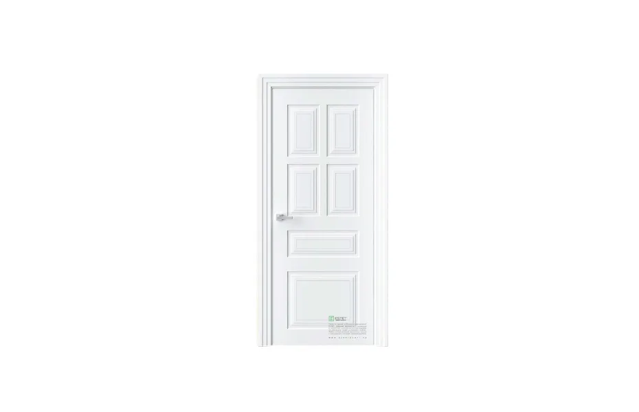 Межкомнатная дверь Novella N16 Деко RAL9003 7 ДВЕРЕЙ