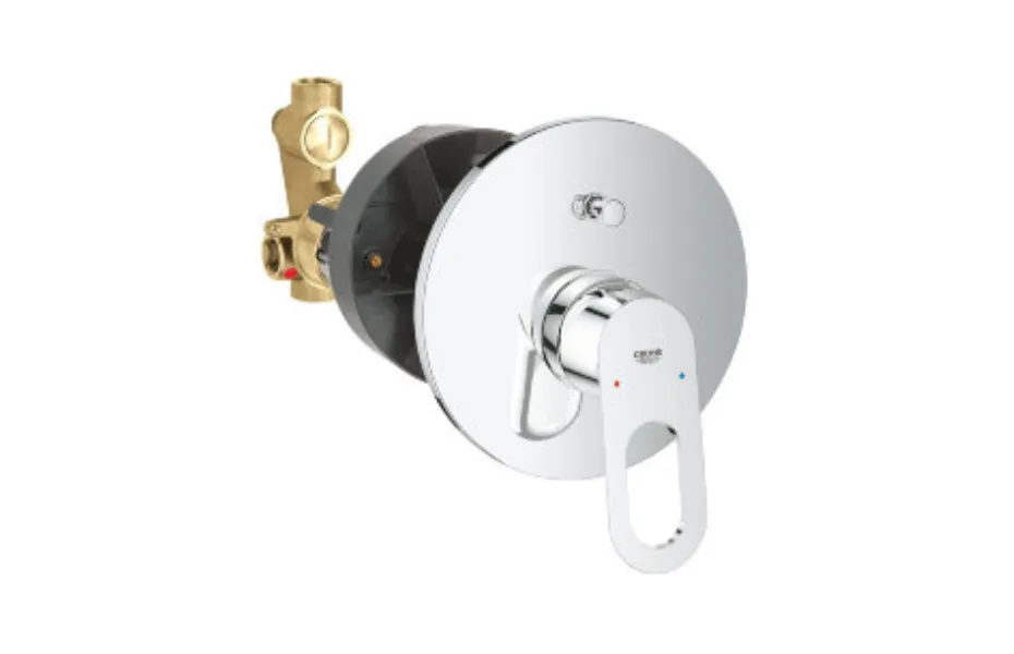 Смеситель для ванны Grohe BauLoop (внешняя и встраиваемая части) 29081000 АКВАМЕТРИЯ