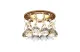 ВСТРАИВАЕМЫЙ СВЕТИЛЬНИК AMBRELLA LIGHT CRYSTAL K2051 CL/G MNOGOROZETOK - МНОГОРОЗЕТОК