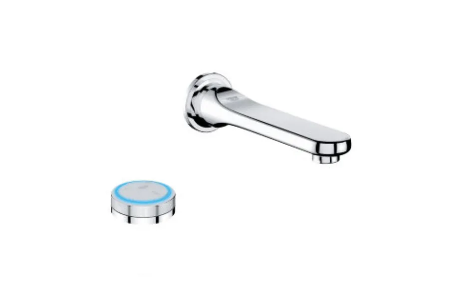 Цифровой смеситель для раковины Grohe Veris F-digital с донным клапаномl 36278000 АКВАМЕТРИЯ