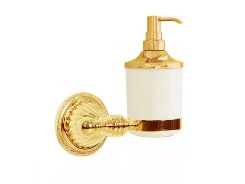BOHEME Hermitage Gold Диспенсер настенный, золото АТЕЛЬЕ ВАННОЙ КОМНАТЫ. САМАРА