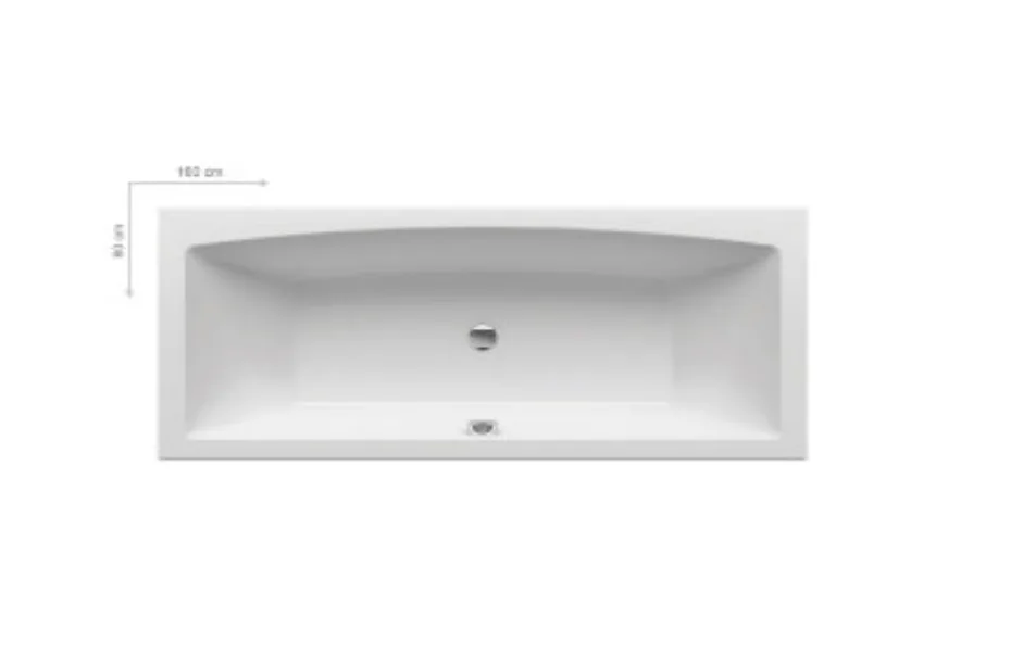 Ванна Ravak Formy 02 180x80 белая C891000000 АКВАМЕТРИЯ