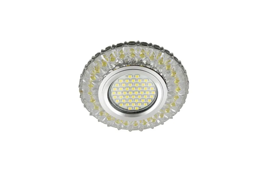 ВСТРАИВАЕМЫЙ СВЕТИЛЬНИК FAMETTO LUCIOLE DLS-L138 GU5.3 GLASSY/GOLD MNOGOROZETOK - МНОГОРОЗЕТОК